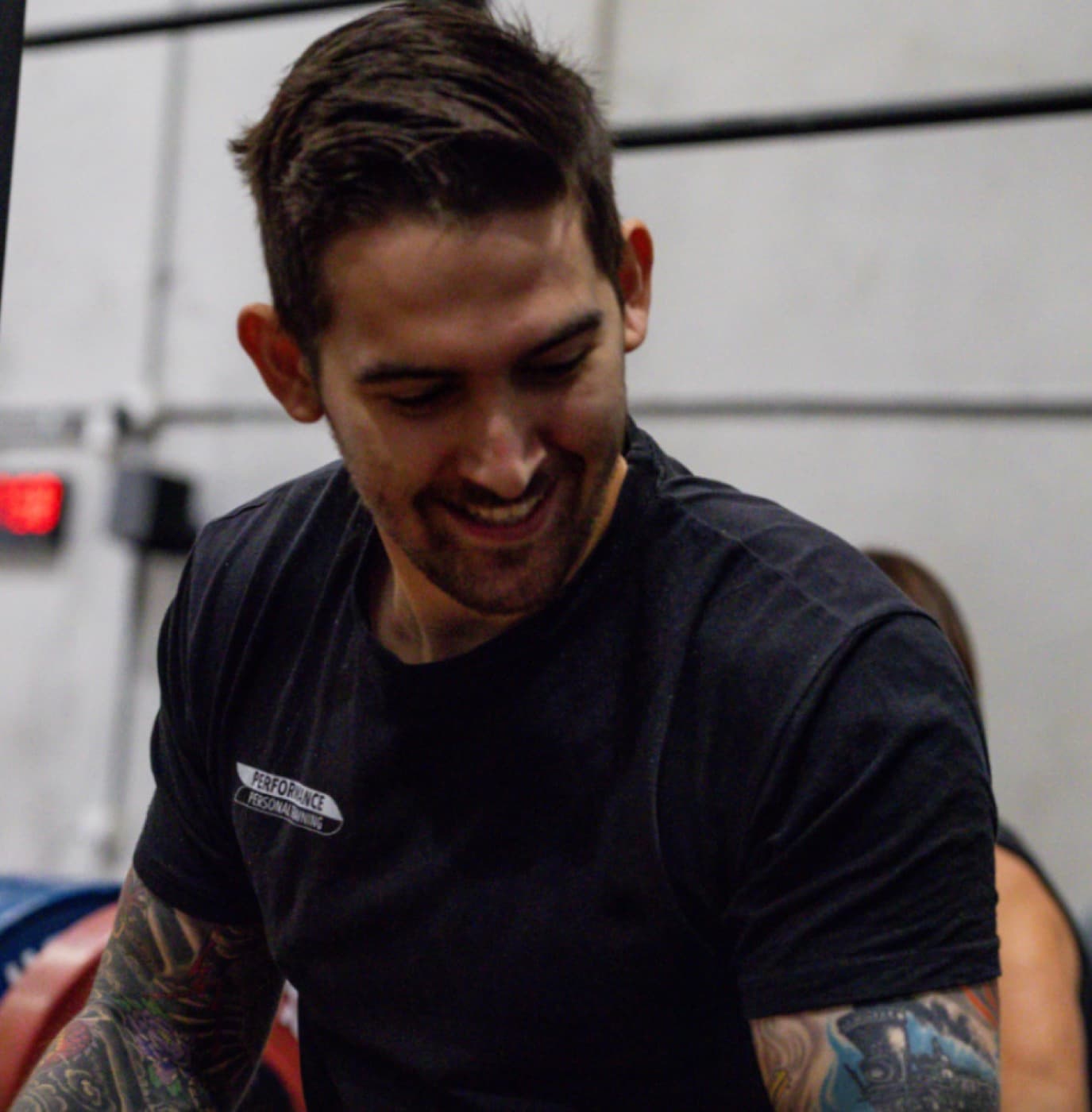 Coaching a client through the plan at RPC Strength