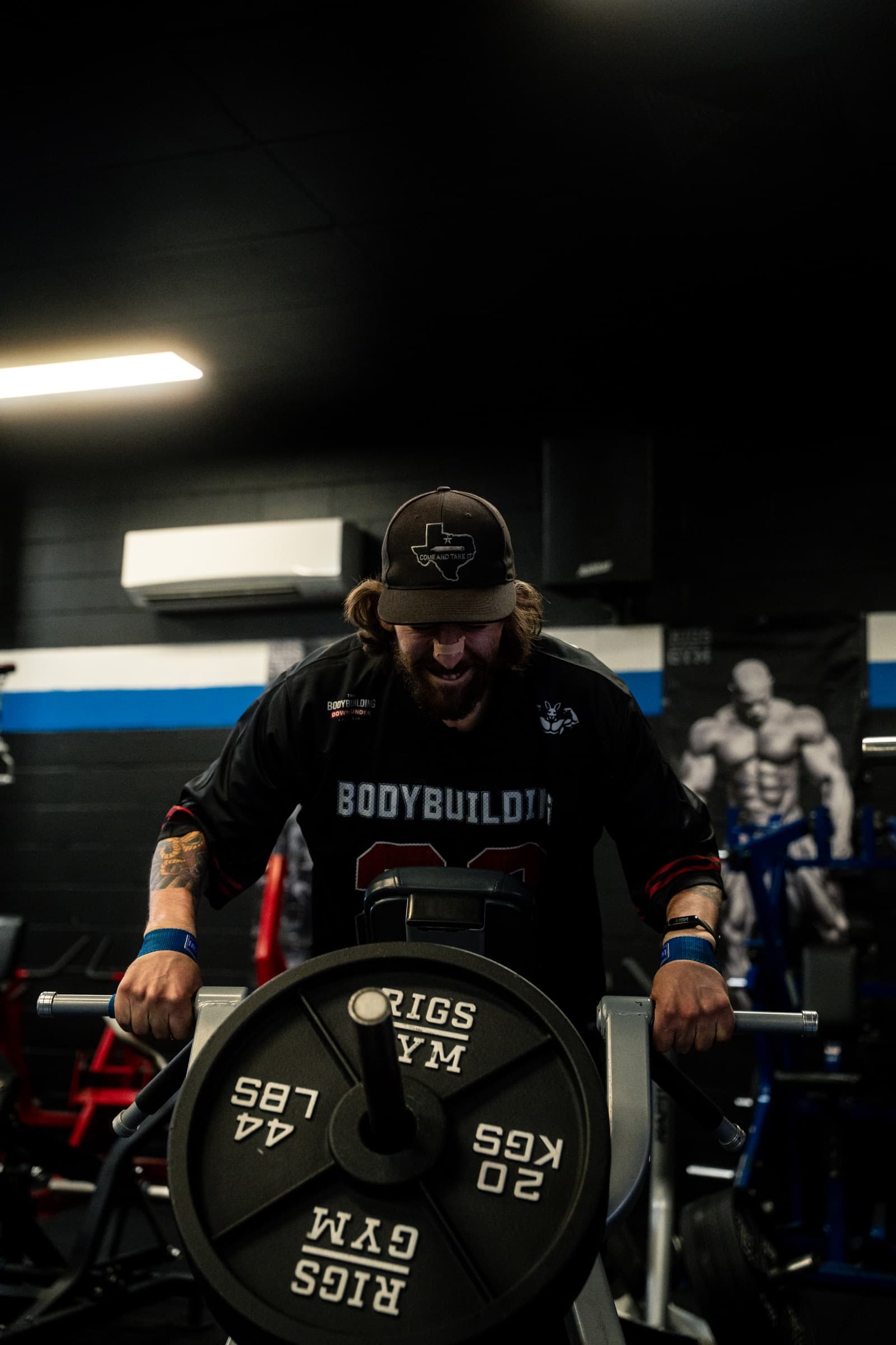 Training session on the gym floor at RPC Strength